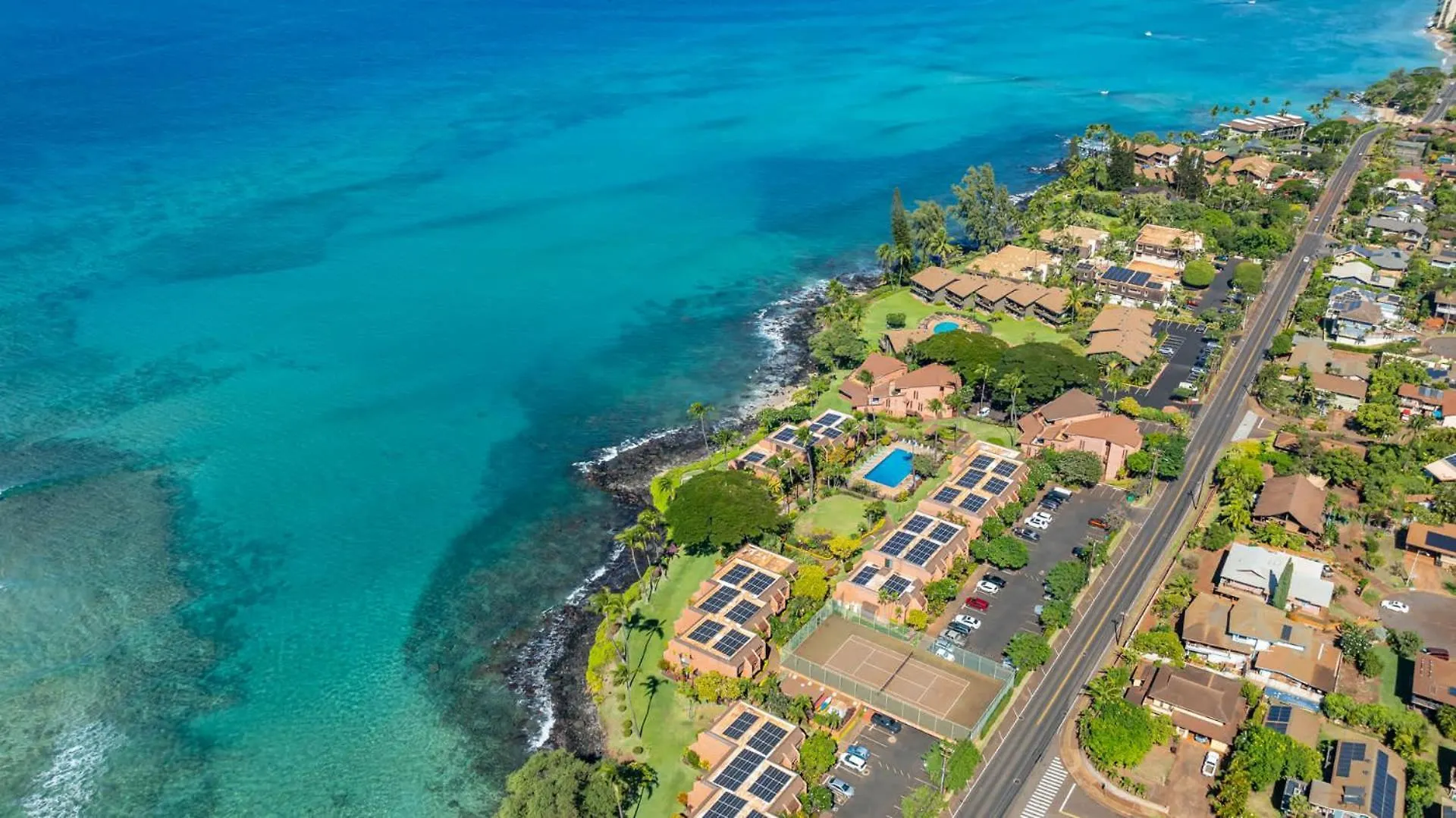 Kuleana Club #502 Ocean View - 1Bedroom & 1 Bathroom - Ground Floor Kahana 펜션
