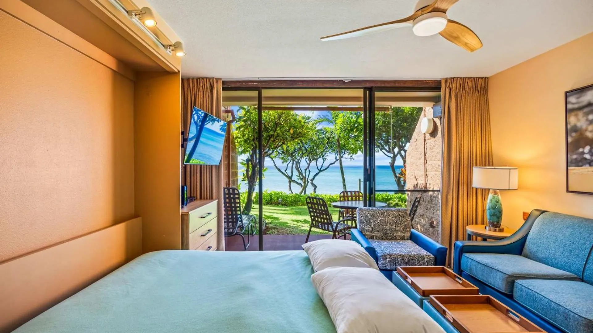 Kuleana Club #502 Ocean View - 1Bedroom & 1 Bathroom - Ground Floor Kahana